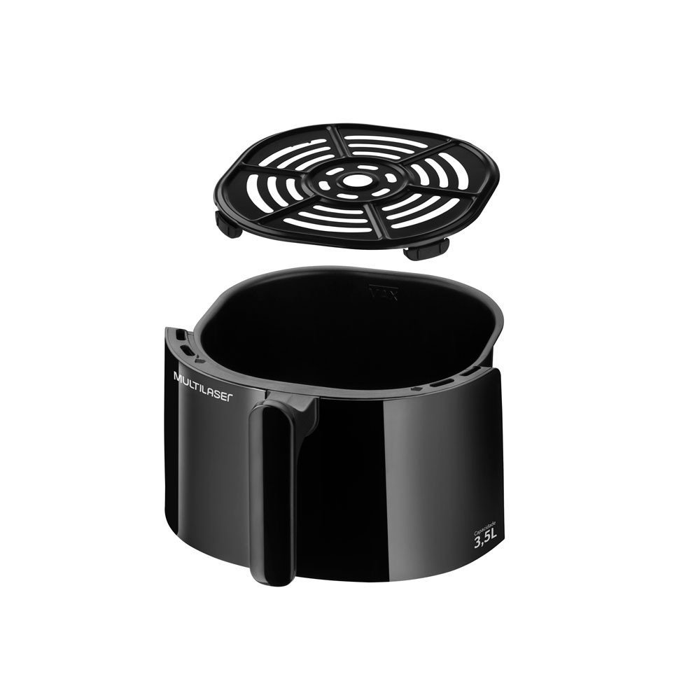 Fritadeira Elétrica Air Fryer 3,5 Litros Multilaser - 3