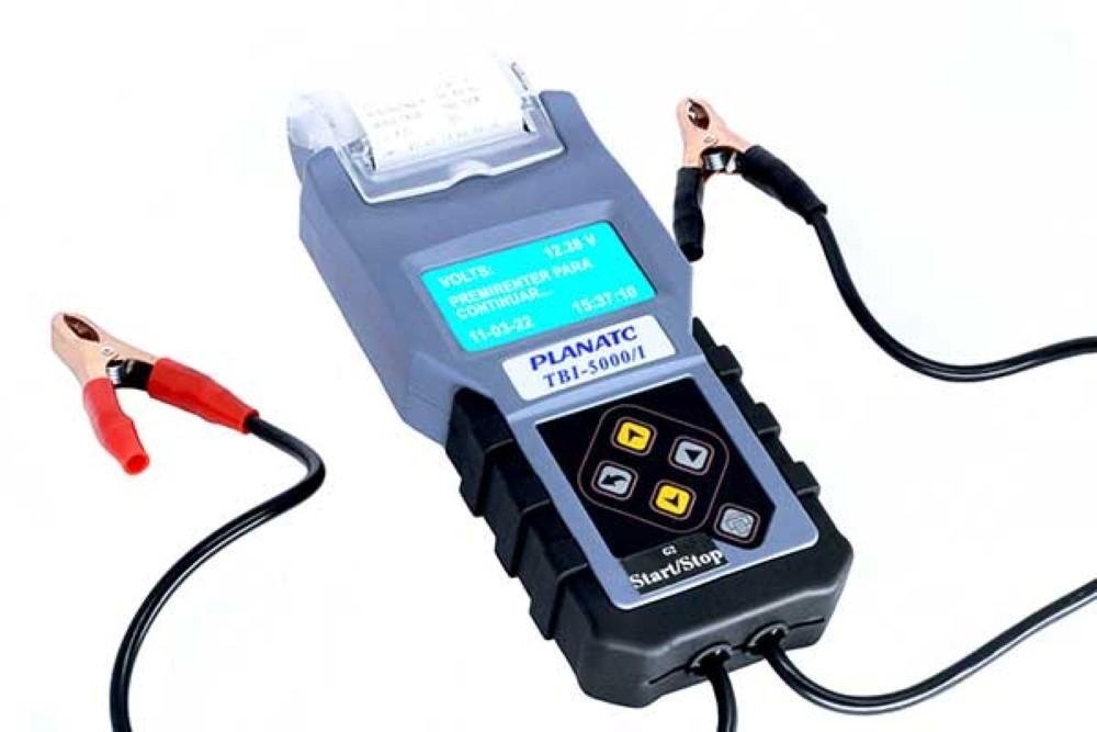 Testador de Bateria Start/stop Digital com Impressora Térmica 15490 Tbi-5000/g2-i Planatc - 1