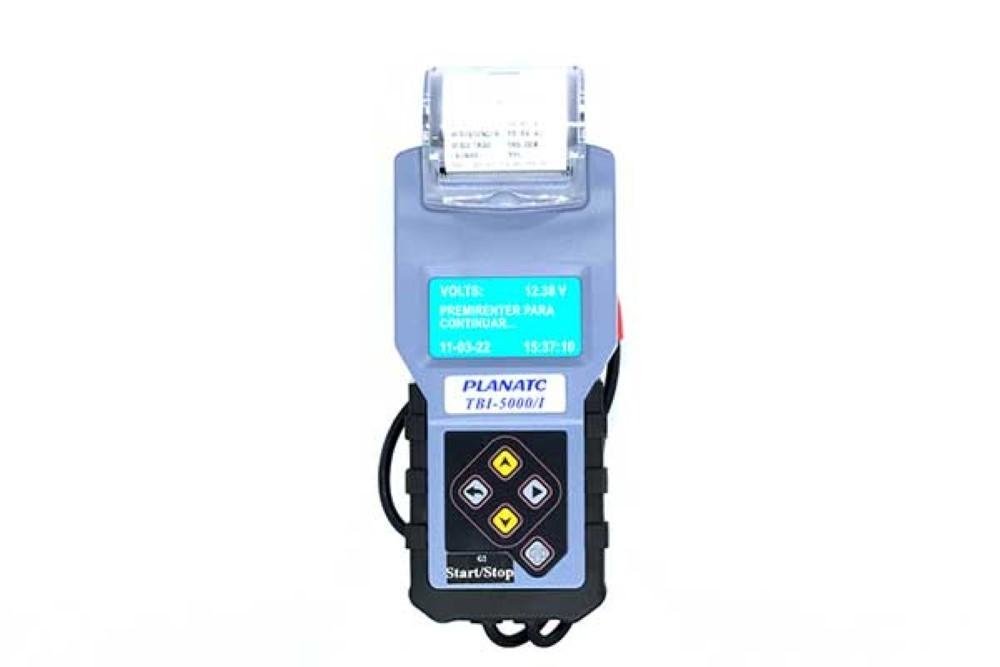 Testador de Bateria Start/stop Digital com Impressora Térmica 15490 Tbi-5000/g2-i Planatc - 4