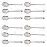 Conjunto 12 Colheres Pequenas para Sobremesa Aço Inox Linha Verão Martinazzo - 1