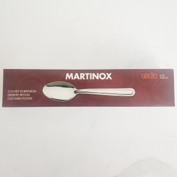 Conjunto 12 Colheres Pequenas para Sobremesa Aço Inox Linha Verão Martinazzo - 5