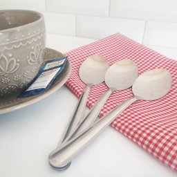 Conjunto 12 Colheres Pequenas para Sobremesa Aço Inox Linha Verão Martinazzo - 4