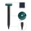 Ver imagem 2 de Repelente Solar Ultrassonico Cobra Rato Mosquito Roedores Jardim Quintal Externo