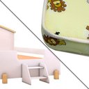 Ver imagem 3 de Cama Casinha Montessoriana Infantil Com Escadinha Branco Ayla Divaloto Com Colchão Probel