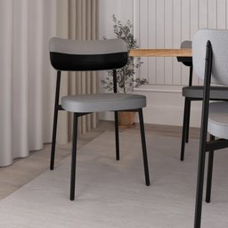 Cadeira Alloa Fixa com 4 Pés 500 X 447 X 838 Mm com 1 Unidade - 3