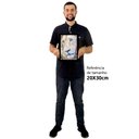Ver imagem 2 de Quadro Decorativo Leão Branco em Moldura Caixa Tacolado Moldura Caixa 3cm Branca sem Vidro 20 X 30cm