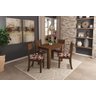 Conjunto Mesa de Jantar Caribe com 4 Cadeiras Noce/floral Spazio Móveis - 1