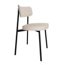 Ver imagem 2 de Cadeira Alloa Fixa com 4 Pés 50 X 44,7 X 83,8 Cm com 1 Unidade