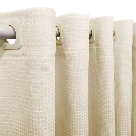 Cortina 2,40x1,30 Sala Quarto Cozinha Tecido Piquet:Palha