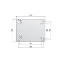 Ver imagem 2 de Rodizio Gir. 5 Pol. Placa C/ Freio Rolamento Glpbf.414.pu.e