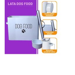 Porta Ração Lata Pet Food - Pet - 2