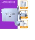Ver imagem 2 de Porta Ração Lata Pet Food - Pet