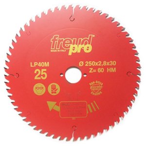 Disco de Serra 250mm 60d P/madeira Lp40m-025 Freud Fr23w003t