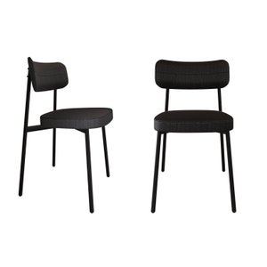 Cadeira Alloa Fixa com 4 Pés 500 X 447 X 838 Mm com 2 Unidades
