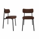 Ver imagem 1 de Cadeira Alloa Fixa com 4 Pés 500 X 447 X 838 Mm com 2 Unidades