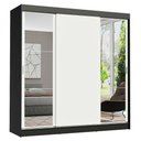 Ver imagem 3 de Guarda-roupa Casal Madesa Reno 3 Portas de Correr com Espelhos