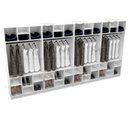 Ver imagem 4 de MODULO CLOSET OU LOJA COM CABIDEIRO M90.2021.B (CASA) MUNDI MOVEIS