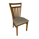 Ver imagem 2 de Kit 4 Cadeira de Jantar em Madeira Maciça Estofada Larissa