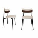 Ver imagem 1 de Cadeira Alloa Fixa com 4 Pés 500 X 447 X 838 Mm com 2 Unidades