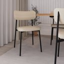 Ver imagem 3 de Cadeira Alloa Fixa com 4 Pés 500 X 447 X 838 Mm com 4 Unidades