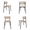 Ver imagem 1 de Cadeira Alloa Fixa com 4 Pés 500 X 447 X 838 Mm com 4 Unidades