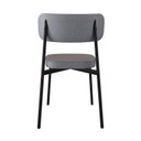 Ver imagem 2 de Cadeira Alloa Fixa com 4 Pés 500 x 447 x 838 mm com 4 Unidades Cinza/Corriente