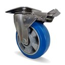 Ver imagem 1 de Rodizio Inox Industrial Giratório 6 Pol. Anti-risco C/ Freio 550 Kg