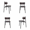 Ver imagem 1 de Cadeira Fixa com 4 Pés 50 X 44,7 X 83,8 Cm com 4 Unidades Alloa