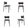 Cadeira Fixa com 4 Pés 50 X 44,7 X 83,8 Cm com 4 Unidades Alloa - 1