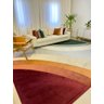 Tapete Kurve | 3,0 x 4,0 m | Off-white, granito, bege gold, vinho, cobre, terracota, verde claro, ve - 1