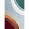 Tapete Kurve | 3,0 x 4,0 m | Off-white, granito, bege gold, vinho, cobre, terracota, verde claro, ve - 2