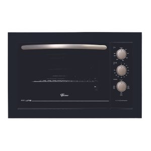 Forno Elétrico de Embutir Fischer 48 Litros Preto Fit Line 34493