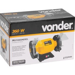 Motoesmeril de Bancada 360 Watts 220 Volts Monofásico Vonder - 2