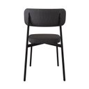 Ver imagem 2 de Cadeira Alloa Fixa com 4 Pés 500 x 447 x 838 mm com 4 Unidades Preto/Corriente
