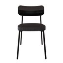 Ver imagem 6 de Cadeira Alloa Fixa com 4 Pés 500 x 447 x 838 mm com 4 Unidades Preto/Corriente