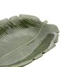 Folha Decorativa Cerâmica Banana Leaf Verde 23x16x4,5cm Lyor - 3