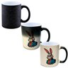 Caneca Mágica Glitter Muda de Cor Y2 Coelho Terno Arte - 1