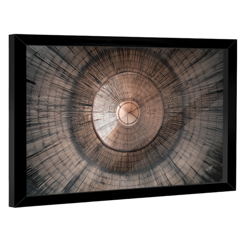 Quadro Decorativo Abstrato Radial