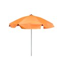 Ver imagem 1 de Guarda Sol Laranja Liso 1,80 C/ Abas em Alumínio Reforçado - Praia Pesca Piscina
