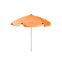 Ver imagem 2 de Guarda Sol Laranja Liso 1,80 C/ Abas em Alumínio Reforçado - Praia Pesca Piscina