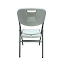 Ver imagem 3 de Cadeira Branca Dobrável Vghome Reforçada até 200kg – Prática e Resistente