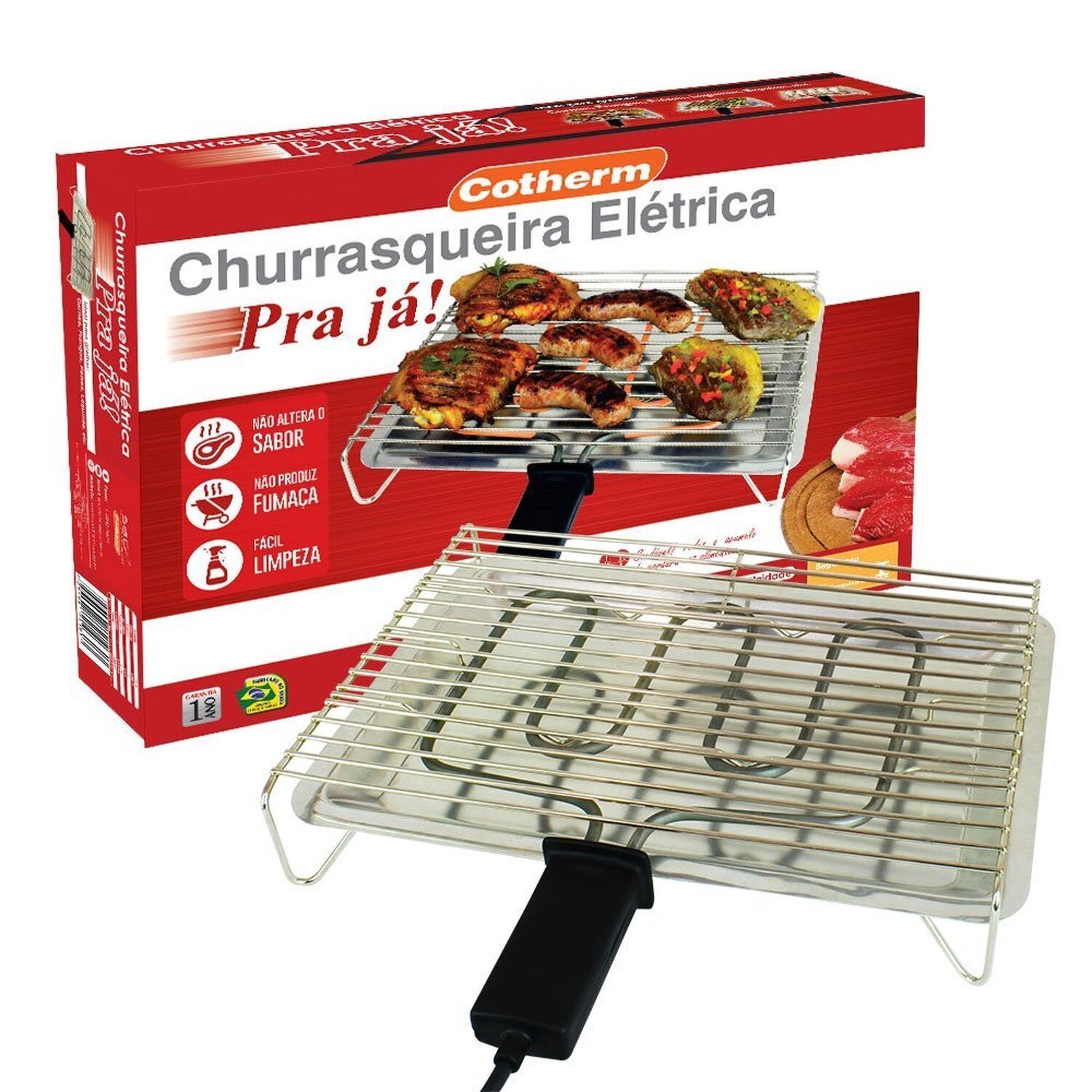 Churrasqueira Eletrica pra Já Grill 127v Cotherm - 2