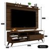 Rack com Painel para Sala Televisão até 55 Polegadas - Mod.2046 - 5