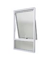 Ver imagem 2 de Vitrô Alumínio Branco Maxim Ar 1S c/Vidro Fixo Maxx - 100x80