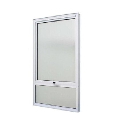 Vitrô Alumínio Branco Maxim Ar 1S c/Vidro Fixo Maxx - 100x80