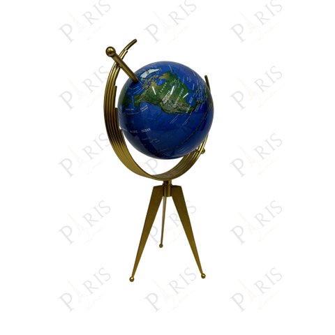 Peça Decorativa Globo Terrestre Azul 36cm 14689-pl