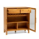 Ver mais imagens de Bar Adega 2 Portas 2 Gavetas em Madeira Maciça Piazza