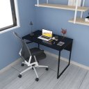 Ver imagem 2 de Mesa de Escritório Retangular Indus Economica 100cmx60cmx74cm - Preto - Escrivaninha, Home Office, M