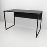 Mesa de Escritório Retangular Indus Economica 100cmx60cmx74cm - Preto - Escrivaninha, Home Office, M - 1