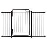 Portão Grade Cachorro Seguraça Proteção Criança 139 a 144 Cm:preto - 2